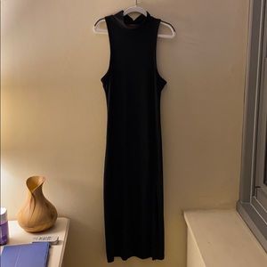 NWT! AKIRA mockneck body con midi dress